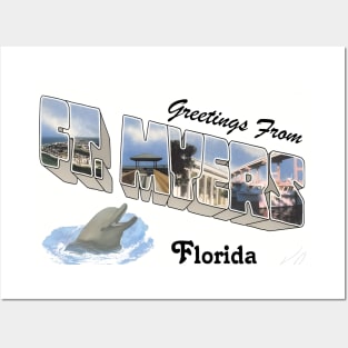 Greetings From Fort Myers Posters and Art